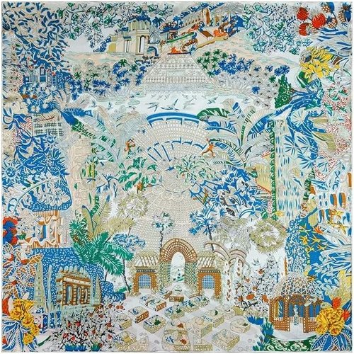 ANDANTINO 100% Silk Scarf - Large 43" Lightweight Square Headscarf & Shawl for Women | Gift-Ready Packaging