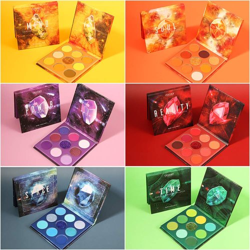 Docolor Eyeshadow Palette - 54 Colors Gemstone Collection | Highly Pigmented Mattes & Shimmers