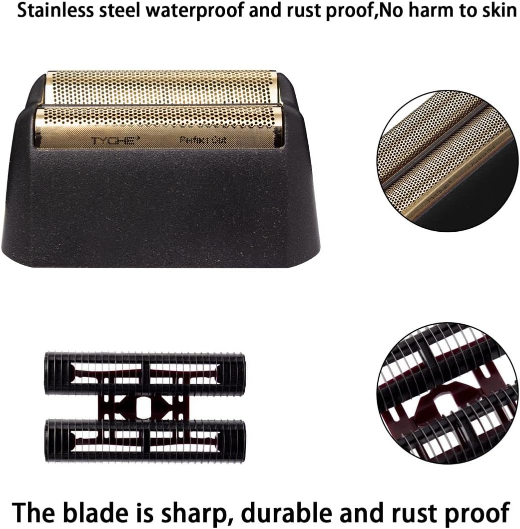 Wahl 5 Star Series Finale Shaver Replacement Foil & Cutter Assembly - Super Close Gold | 2 Pcs Set