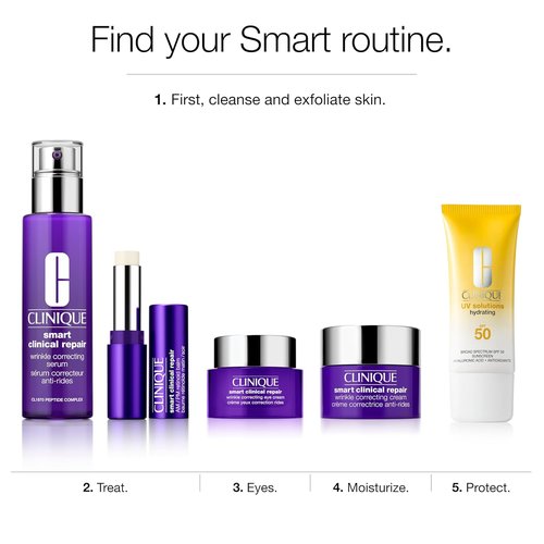 Clinique Smart Clinical Repair Retinoid Balm - Hyaluronic Acid for All Skin Types | Softens & Plumps Fine Lines | 0.11 Ounce