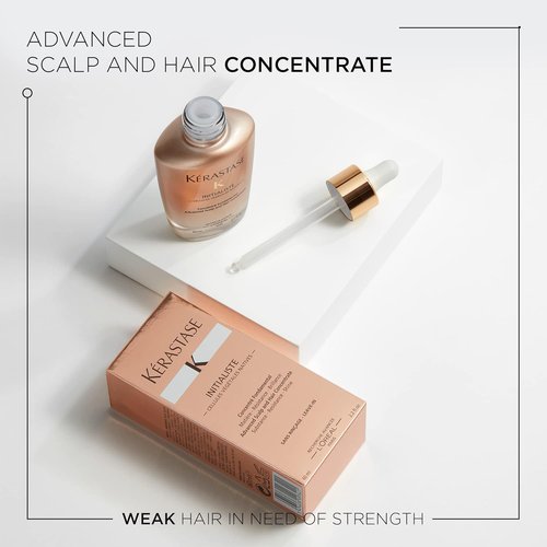 KERASTASE Initialiste Advanced Scalp & Hair Concentrate - Strengthens Hair, Reduces Breakage, Adds Shine