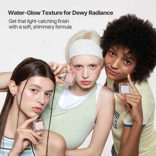 2aN Pure Glash Highlighter - Buildable Glass-Like Sheen Powder for Natural Radiance | Lemongrass, 0.8oz