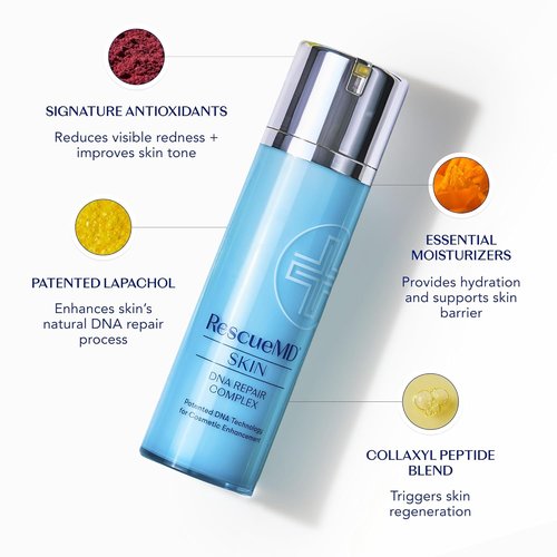 RescueMD DNA Repair Complex 15mL Scar Treatment Serum, Post-Procedure and Skin Damage Solution
