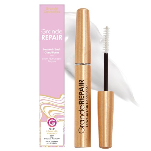 Grande Cosmetics GrandeREPAIR Leave-In Lash Conditioner - Strengthens & Protects with Biotin Peptide | 0.10 oz