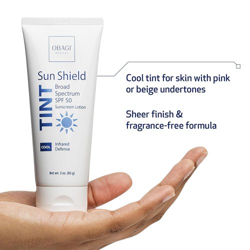 Obagi Sun Shield Tint SPF 50 Sunscreen - Broad Spectrum Protection | 3 oz Size