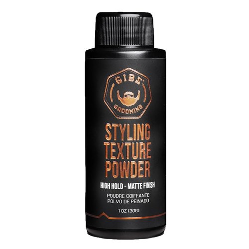 GIBS Grooming - Styling Texture Powder for All Hair Types - High Hold & Matte Finish - 1 oz (30g)