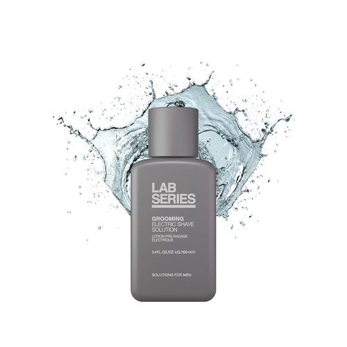 Lab Series Men's Grooming Pre-Electric Shave Solution - Cools & Refreshes Skin | 3.4 Fl Oz