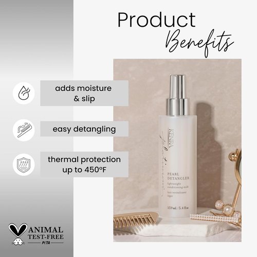 Kenra Platinum Pearl Detangler - Lightweight Conditioning Milk for Smooth, Tangle-Free Hair