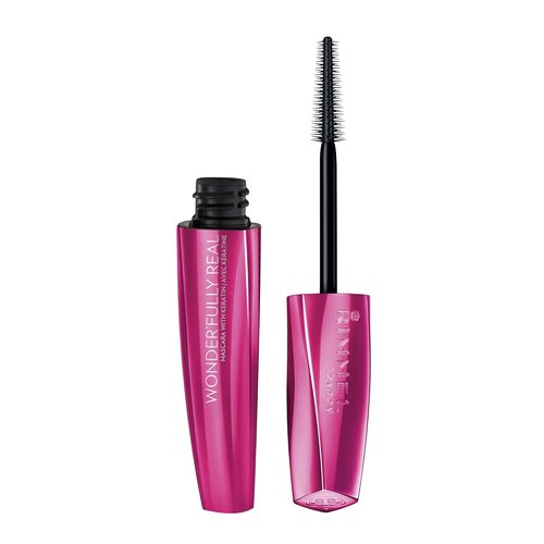 Rimmel Wonder'fully Real Mascara, Waterproof Black, 0.37 Fluid Ounce