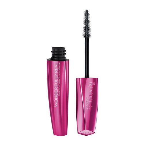 Rimmel Wonder'fully Real Mascara, Waterproof Black, 0.37 Fluid Ounce