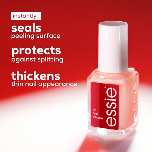 Essie Nail Care - UV Gel Damage Repair Treatment | To The Rescue Base Coat, 0.46 Fl Oz