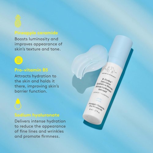 Drunk Elephant Hydra & Bright Skincare Set - C-Firma (9 ml) & B-Hydra (8 ml) - Clean, Cruelty-Free, Dermatologist-Tested