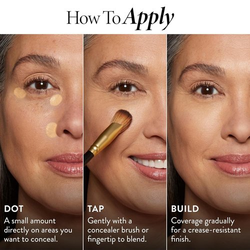 LAURA GELLER NEW YORK Ideal Fix Under Eye Concealer - Full Coverage, Anti-Aging, Hydrating - 04 Medium