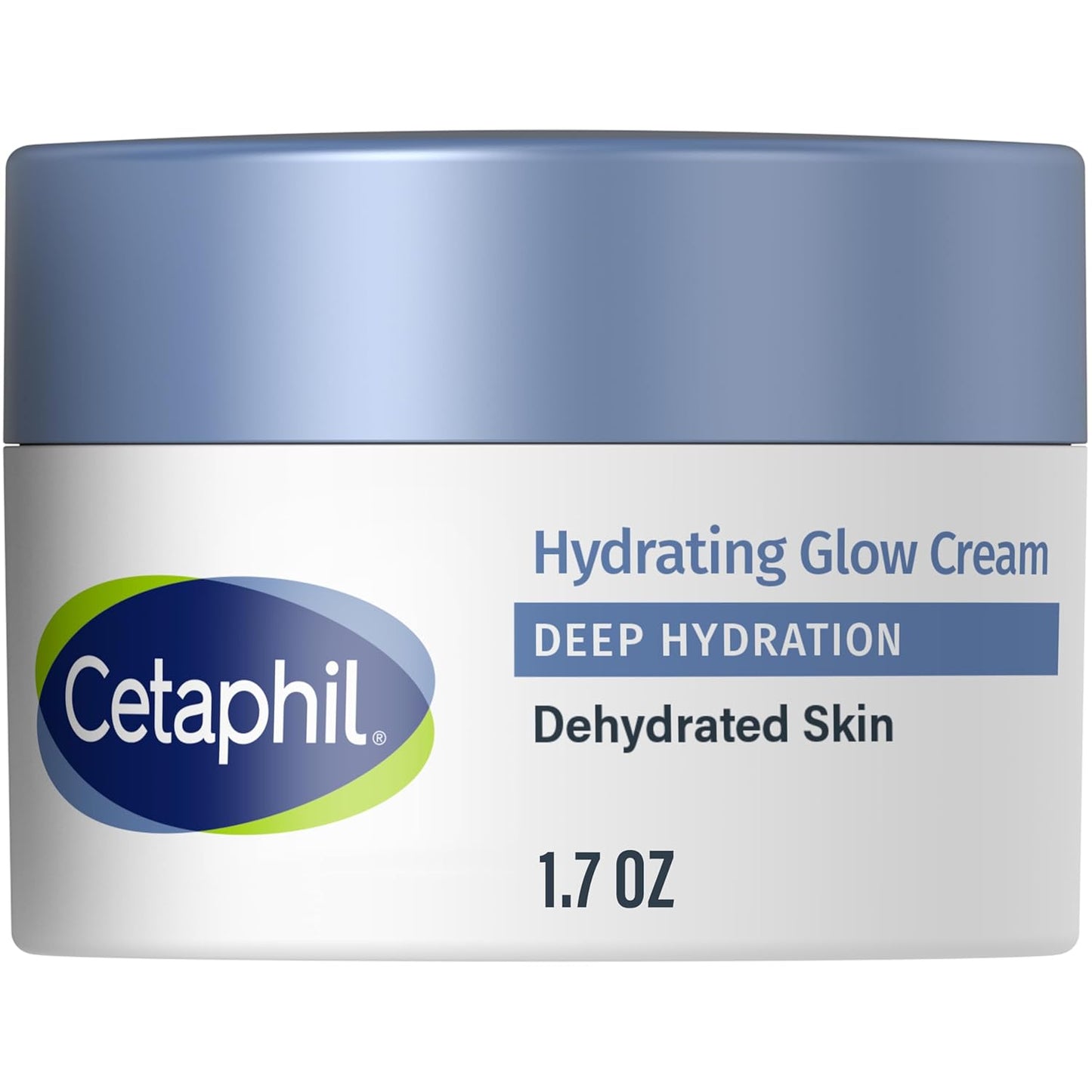 Cetaphil Deep Hydration Daily Face Cream - 48-Hour Moisturizer for Sensitive Skin, 1.7 oz