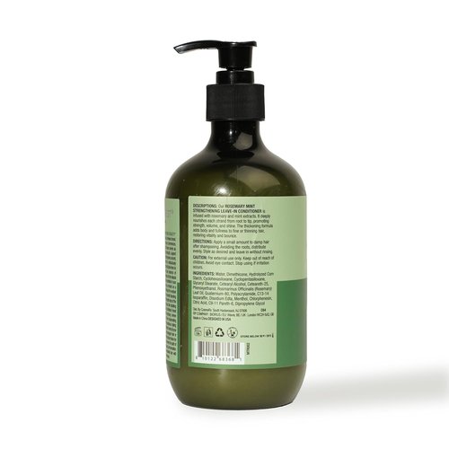 Regine Switzerland Rosemary Mint Leave-In Conditioner - 16 fl oz | Nourishing & Strengthening for All Hair Types | Sulfate-Free & Paraben-Free