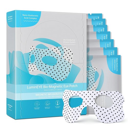 7 Pieces Bio-Magnetic Eye Patch - Under Eye Mask Reduce Dark Circles - Puffy Eyes, Undereye Bags, Wrinkles, Gel Under Eye Patches, Birthday Gifts for Women