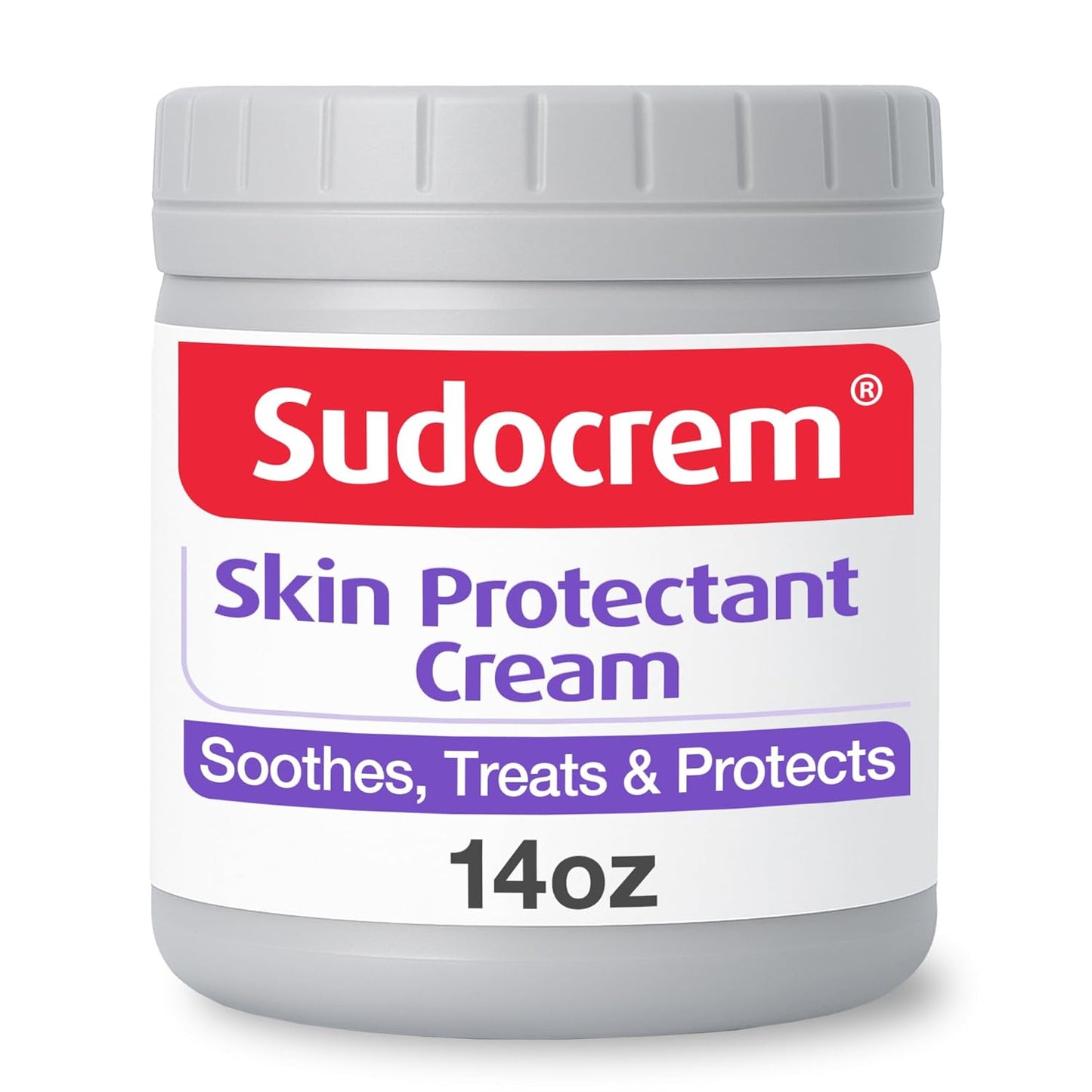 Sudocrem Diaper Rash Cream - Triple Action Soothing & Protective Paste with 15.29% Zinc Oxide | 14oz (400g)