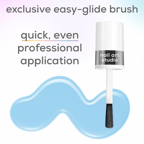 Essie Nail Art Studio Jelly Gloss Polish - Vegan Sheer Pink Nail Polish, Blush Jelly, 0.46 Fl Oz