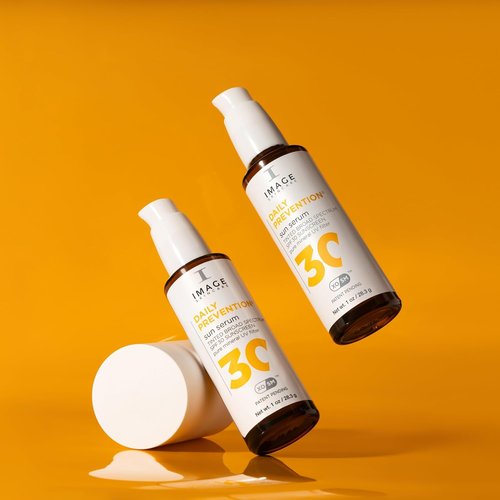 IMAGE Skincare Daily Prevention Sheer Mineral Sun Serum - SPF 30 Tinted Sunscreen, 1 Ounce