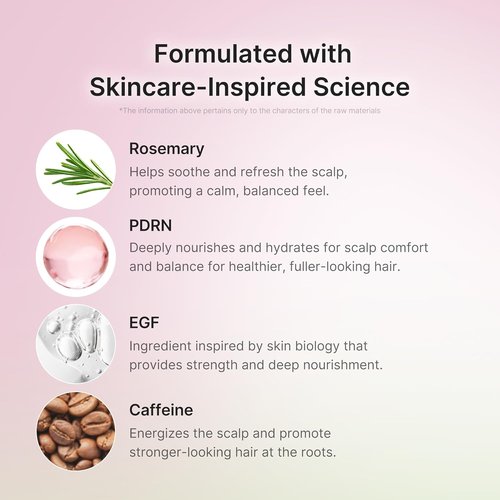 Medicube Rosemary PDRN Scalp Refresh Serum - Non-Greasy, Lightweight Treatment for Thicker Hair | 20ml