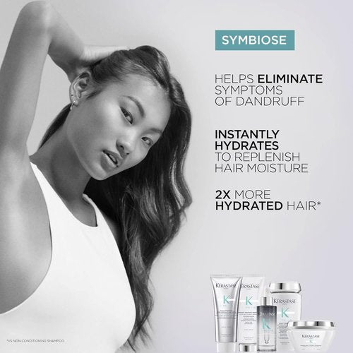 Kerastase Symbiose Scalp Renewal Scrub - Micro-Exfoliating Formula | Purifies & Soothes Dandruff | 6.8 Fl Oz