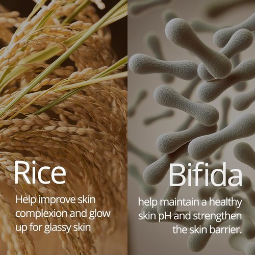 Farmstay Rice & Bifida Eye Serum - Niacinamide Dark Spot Remover & Cooling Cream, 0.84 fl. oz.