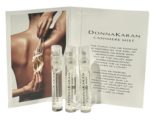 Donna Karan Cashmere Mist Women Sample Perfume EDP 1.5 ml / 0.05 oz - set of 3-4407