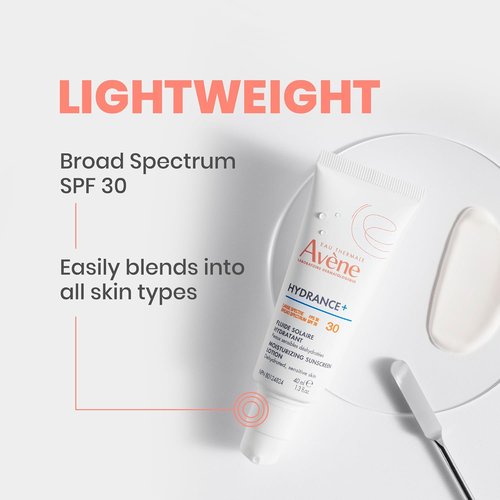 Avène Hydrance+ Moisturizing Sunscreen Lotion - SPF 30 | Lightweight Hydration 1.3 Fl Oz