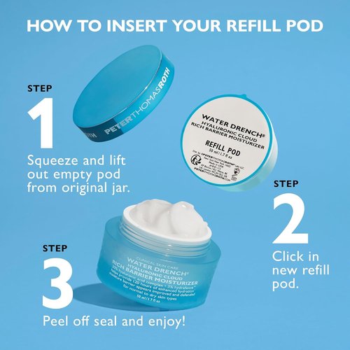 Peter Thomas Roth | Water Drench® Hyaluronic Cloud Moisturizer | Fragrance-Free Cream for Dry Skin