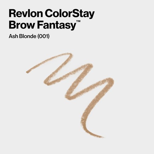 Revlon ColorStay Eyebrow Powder Pencil - All-In-One with Shaping Gel, 16HR Smudge-Proof, 001 Ash Blonde
