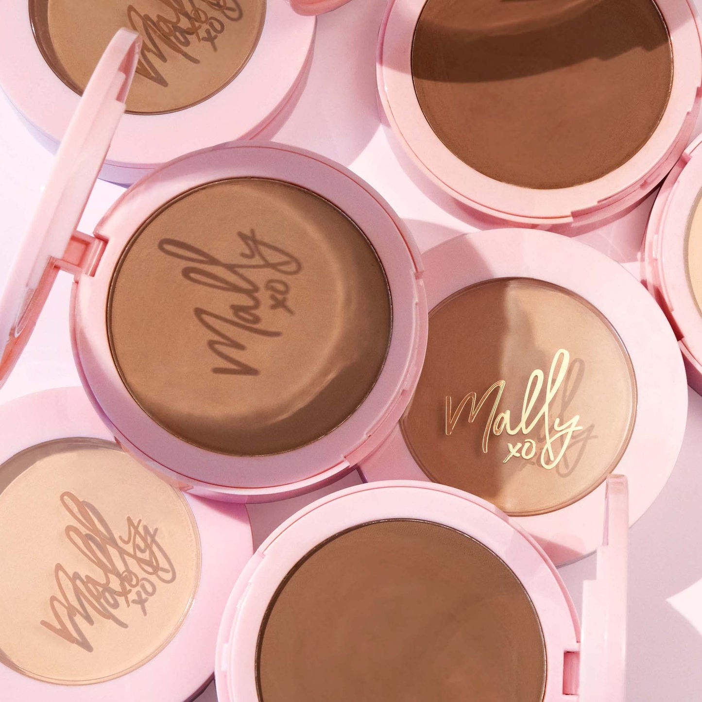 Mally Beauty Soft as Silk Powder Foundation - Rich - Buildable Light to Medium Coverage - Lightweight Matte Finish