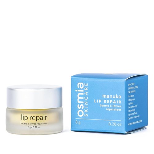 Osmia Skincare - Natural Lip Repair Mask & Hydrating Gloss | Manuka Honey & Myrrh | Moisturize & Plump (0.28 oz | 8 g)