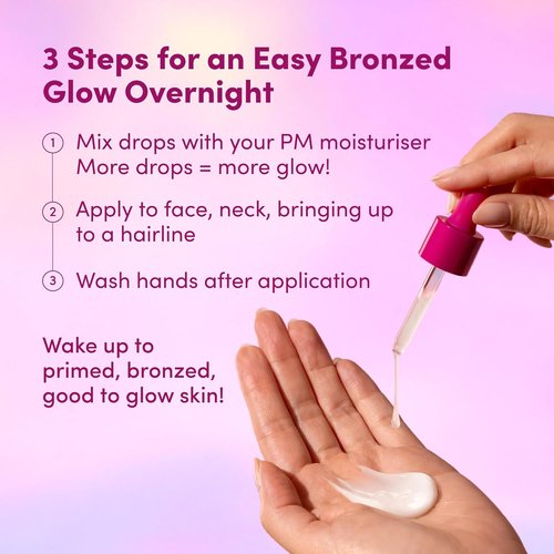 Coco & Eve Self Tanning Drops - Dark Hydrating Bronzing Drops with Hyaluronic Acid for a Natural Glow | 1 Fl Oz