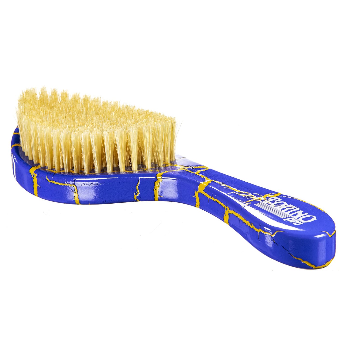 Torino Pro Curve Wave brush #131- Soft 100% boar bristle Curved 360 Wave Brush - Great for laying down 360 waves and use before using wave cap or durag - Luxury waves brush for men 360