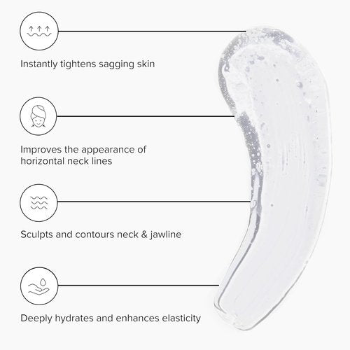 DRMTLGY Contouring Serum - Anti Aging Neck Cream for Skin Tightening and Firming, Sculpt and Define Jawline, Improves Horizontal Neck Lines and Sagging Skin, 1.7 oz