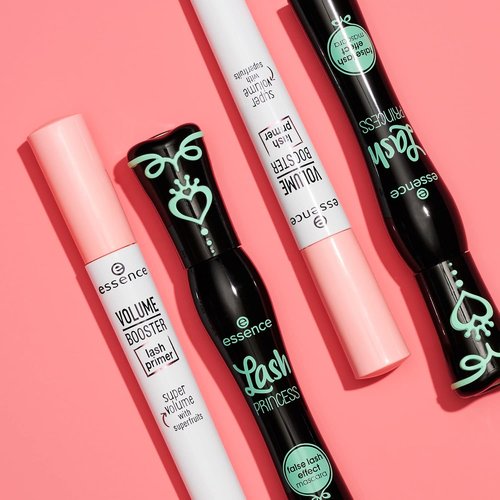 Essence Lash Princess Mascara Bundle - False Lash Effect & Volume Booster Primer