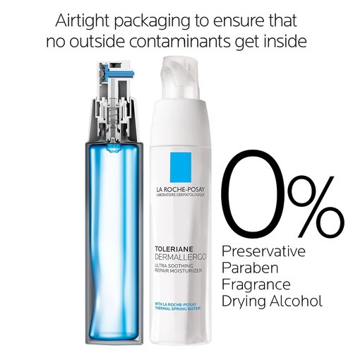 La Roche-Posay Toleriane Dermallergo Ultra Face Moisturizer - Soothing Cream for Sensitive Skin