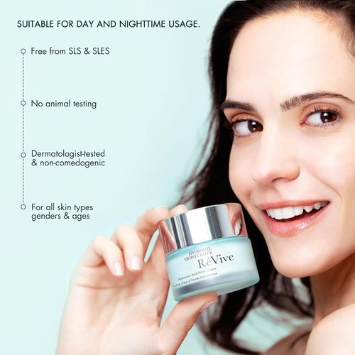 RéVive Hydrogel Daily Face Moisturizer - Lightweight Water Cream with Peptides for Anti-Aging - 1.7 Oz