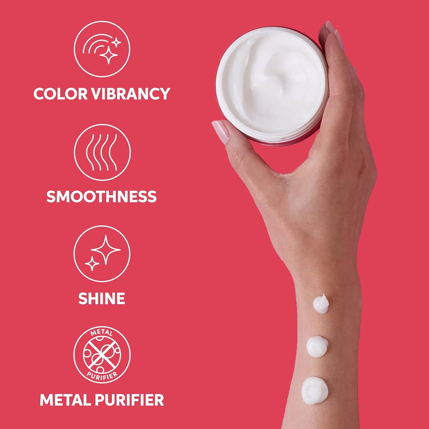 Wella Professionals Invigo Brilliance Hair Mask - Color Vibrancy Treatment for Coarse Hair