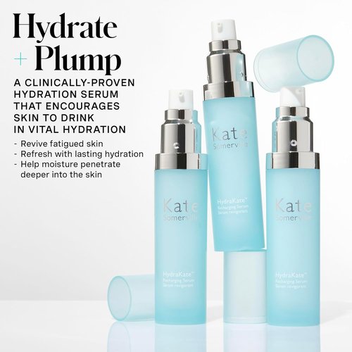 Kate Somerville HydraKate Recharging Hydration Serum - Skin-Quenching Dual-Weight Formula with Hyaluronic Acid, 1 Fl Oz