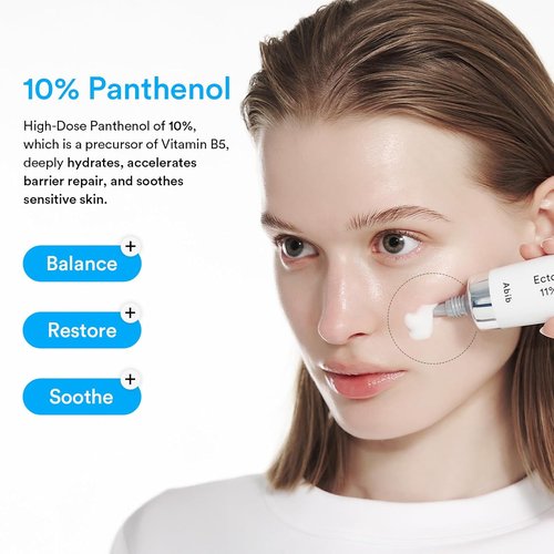 Abib Ectoin Panthenol 11% Moisturizer - Hydrating Skin Barrier Cream | 1.69 fl. oz. (50 mL)