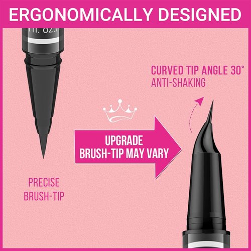 iMethod Eyebrow Pen - 2-in-1 Eyebrow Pencil with 4-Fork Tip & Brush Tip for Natural Brows | Light Brown