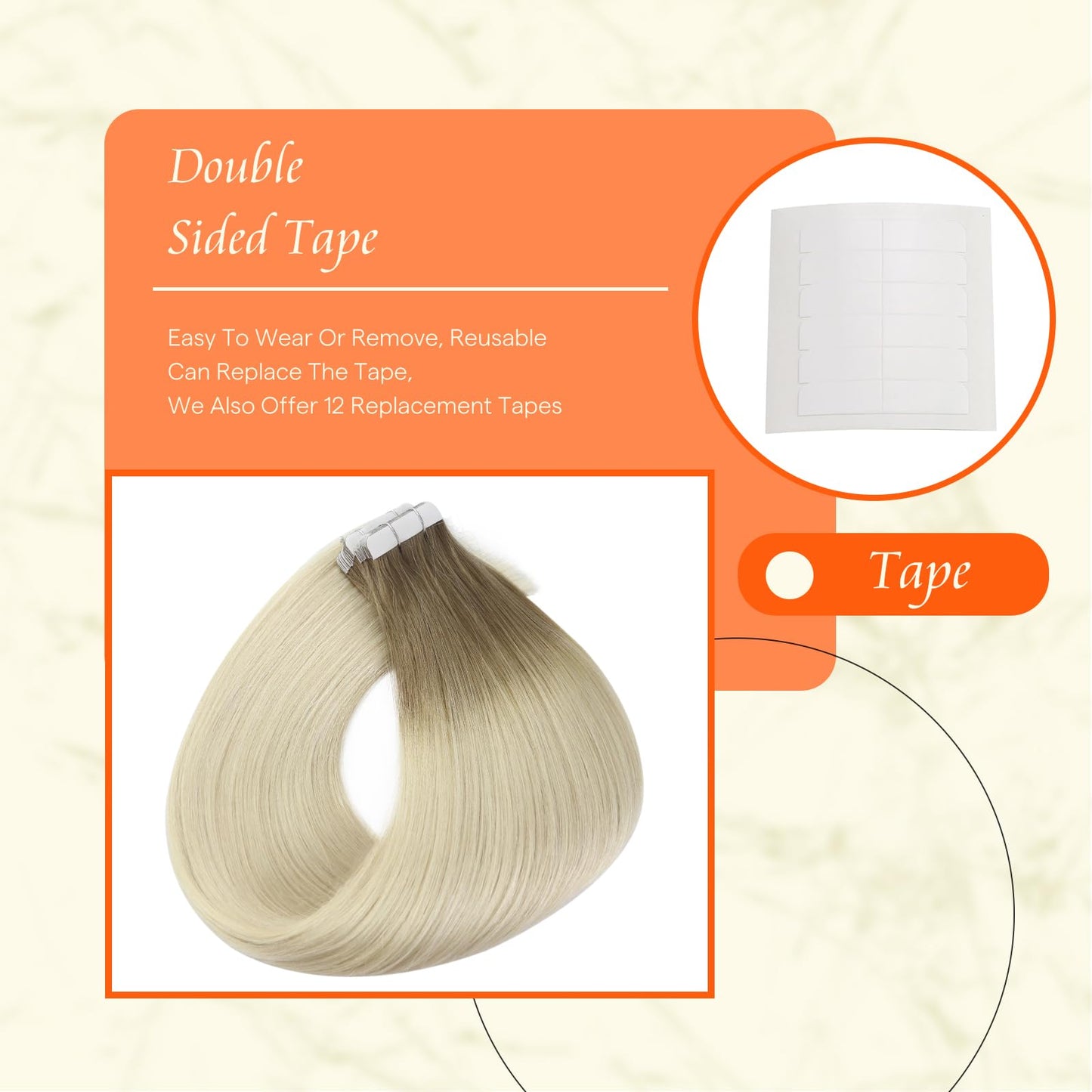 Full Shine Tape in Hair Extensions 12 Inch Seamless Short Natural Hair Extensions Tape in Balayage Color 8 Ash Brown to 60 Blonde Tape in Real Human Hair Extensions Add Volume 20 Pcs 30 Grams