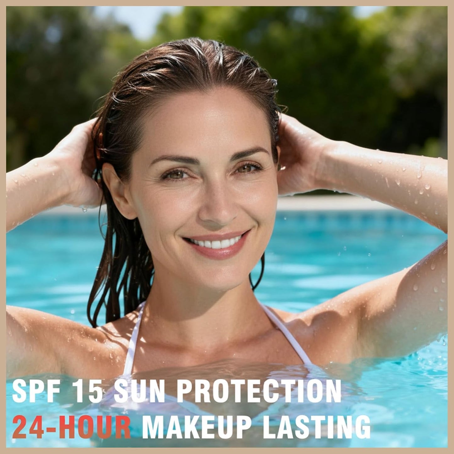 Skiennix 4-In-1 Color Changing Foundation - Long-Lasting, Waterproof, Lightweight | Medium to Full Coverage, Natural Look (2-Pack)