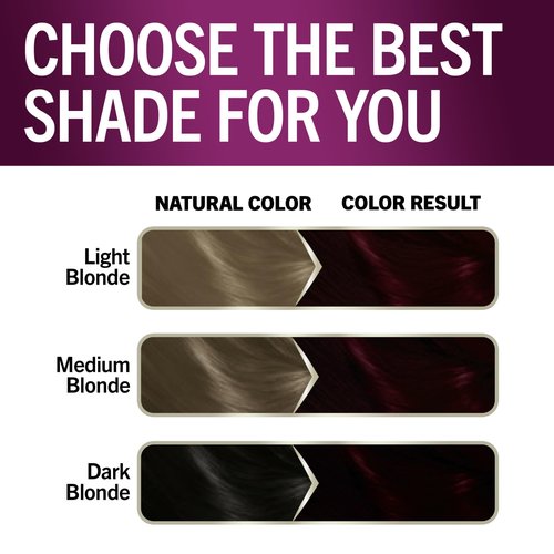 Schwarzkopf Keratin Permanent Hair Dye Cream, 1.8 Ruby Noir, Professional Quality Color for Up to 100% Gray Coverage, Bond Enforcing System