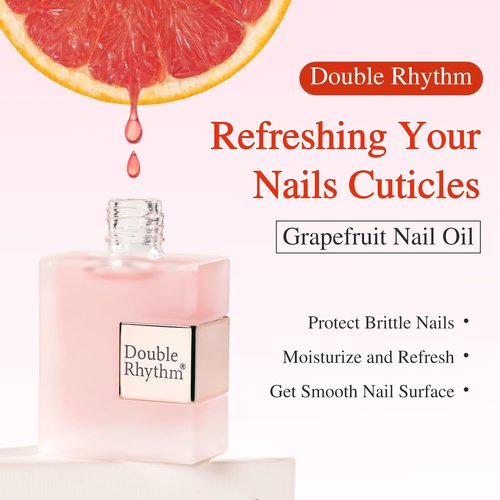 Double Rhythm Natural Cuticle Oil Revitalizing for Nails Cuticle Softener (Cuticle Oil)