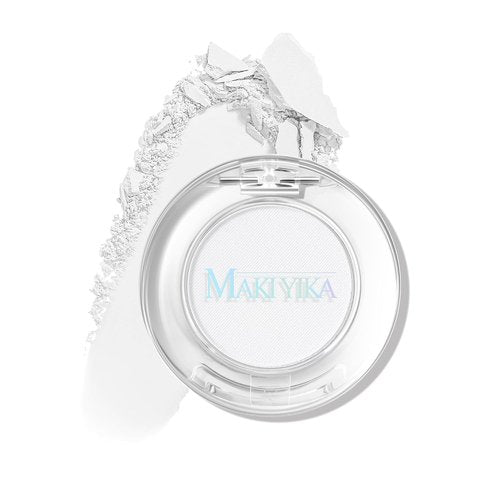 MAKI YIKA White Matte Eye Shadow Palette - Pigmented Waterproof Formula for Long-Lasting Color