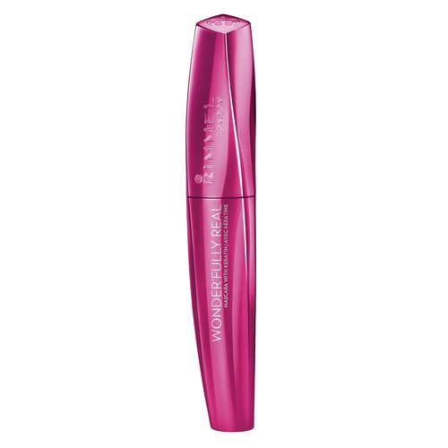 Rimmel Wonder'fully Real Mascara - Waterproof Black Formula | 0.37 Fl Oz for All-Day Wear