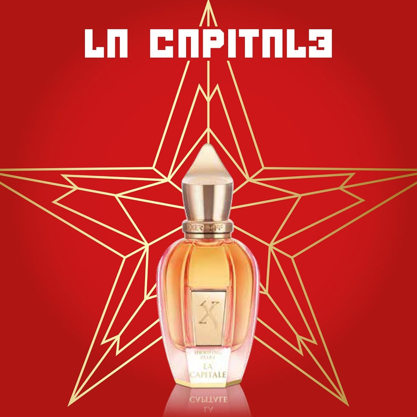 Xerjoff La Capitale Parfum - 50ml Gourmand Amber Unisex Perfume with Strawberry, Leather & Vanilla