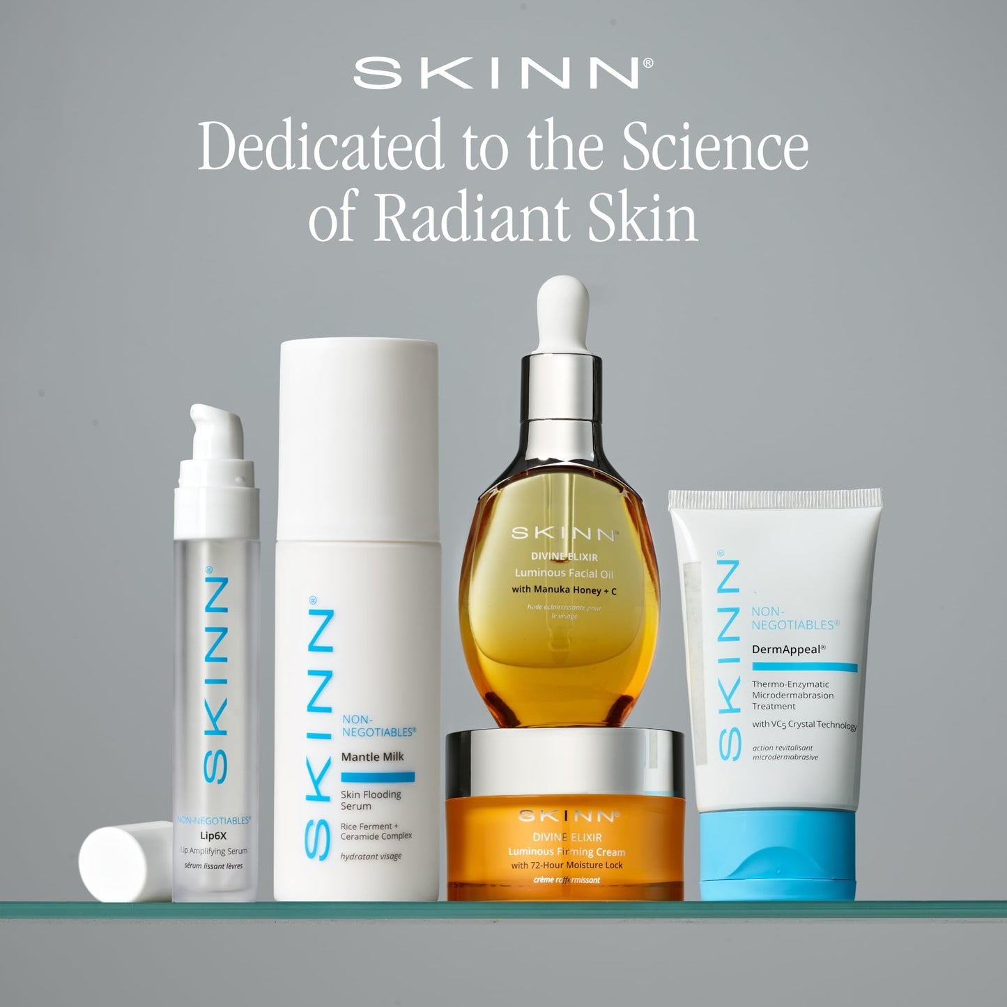SKINN Lip Amplifying Serum - Deep Moisturizing Serum Plumps, Hydrates & Smooths Lips & Boosts Collagen Production - Lip Care Products for Women